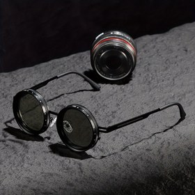 Resim Polarize Lensli, Kendi Kendine Kararan, Ayarlanabilir, Yüksek Kaliteli Moda Gözlükleri - Erkekler İçin Şık Siyah ve Gümüş Tasarım, Dekoratif Gözlükler | Vintage İlhamlı Tasarım | Ayarlanabilir Kol, Pil Olmadan 