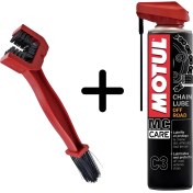 Resim Motul C3 + Zincir Temizleme Fırçası 