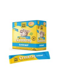Resim Delibon Creamy Karidesli Sıvı Kedi Ödülü 15 Gr 100'lü Paket 
