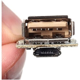Resim 134n3p Powerbank Devresi Lityum Pil Şarj Ve Koruma Modülü 5v 1a Usb Çıkış Micousb Lion 18650 