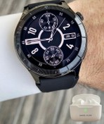 Resim Daniel Klein Siyah Renk Silikon Kordon Akıllı Kol Saati ve Bluetooth Kulaklık 