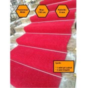 Resim Gri Halı Tutturgaç Çubuğu, Halı Yolluk Kilim Sabitleme Aparatı 130 cm 