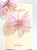 Resim Pink Fable Bow Hair Clip 