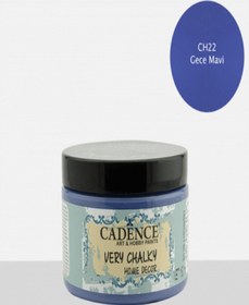 Resim Cadence Very Chalky Home Decor 500ml Ch22 Gece Mavi 