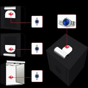 Resim Deyatech Pro 70X70CM Ürün Çekim Çadır 