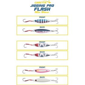 Resim Caretta Jigging Pro Flash Mix Glow Jig Yem 