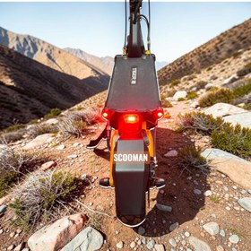 Resim HİLEY Tiger 10 V4 Çift Motorlu Elektrikli Scooter 2000W - Yetkili Servis Garantili 