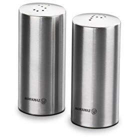 Resim Korkmaz A605 Duo Tuzluk Biberlik Seti Satin 