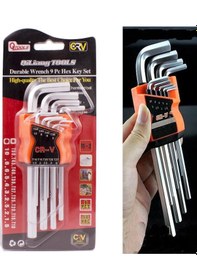 Resim Periboia Çelik Alyan Takımı 9 Parça 