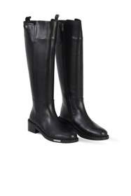 Resim Bueno Shoes Siyah Deri Kadın Topuklu Çizme 33wc34015 