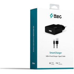 Resim Tttec 2SCS20CS SmartCharger 2.1A Seyahat Şarj Aleti + Type-C Kablo 