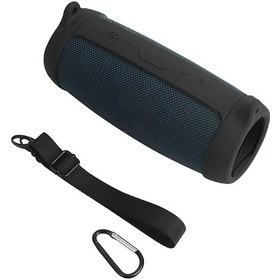 Resim Singree "jbl Charge 5 Taşınabilir Bluetooth Hoparlör İçin Su Geçirmez Silikon Kılıf - Omuz Askılı" 