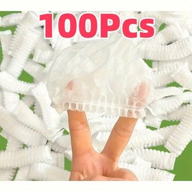 Resim 100 adet Çok Fonksiyonlu Vakum Temizleyici Filtreleri - Elastik Dokunmamış Kumaş Filtreleri Ev Vakum Temizleyicileri İçin Uygun - Toz ve Evcil Hayvan Tüylerini Yakalar. 