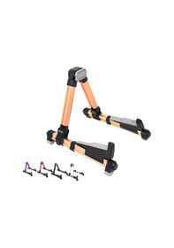 Resim Hbk M-40 Taşınabilir Renkli Gitar Sehpası Ukulele Ve Gitar İçin Uygun Kompakt Katlanabilir Yapı Ve Dikkat Çekici Renk Seçenekleri 