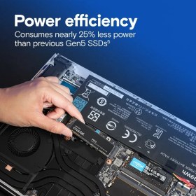 Resim Crucial P310 2tb Pcıe Gen4 Nvme M.2 SSD CT2000P310SSD8 (7100-6000 Mbs) SSD 