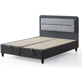 Resim Gisela Çift Kişilik Sandıklı Baza Ve Başlık Takımı 2 Li Set 160 x 200 CM 