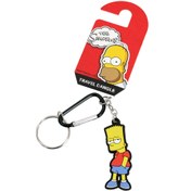 Resim Filmaldım Simpsonlar Bart Simpson Anahtarlık Travel Dangle 