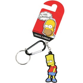 Resim Filmaldım Simpsonlar Bart Simpson Anahtarlık Travel Dangle 