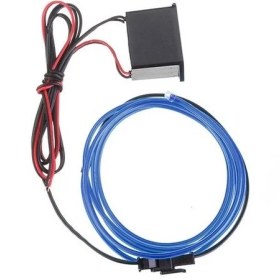 Resim Tsc 1 Metre Neon Kablo Torpido İçin 12 Volt 