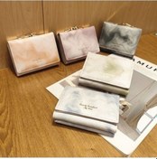 Resim Trendooze Linjinxu 3 Katlı Mini Mürekkep Cüzdanı Taşınabilir Kalem Kutusu Yeşil Yeşil 