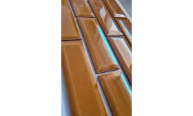 Resim Armada Çini 7x21 Cm Metro Karamel Çini Seramik 