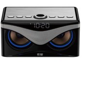 Resim S10 Taşınabilir Kablosuz Bluetooth Hoparlör - Dijital Saat & Fm Radyo & Usb & Hafıza Kartı Soaiy