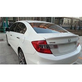 Resim Honda civic fb7 uyumlu bagaj üstü spoiler siyah boyalı 2012 / 2016 