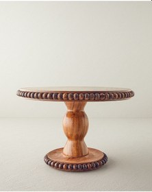 Resim English Home Rustique Akasya Kek Standı 30x19 Cm Kahverengi Kahverengi 