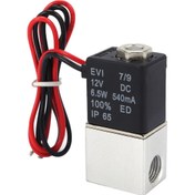 Resim Guangdong Spirit DC12V Solenoid Valf 1/4 Inç 2 Yollu Normalde Kapalı Su Hava Gazı Için Doğrudan Etkili Pnömatik Valfler 