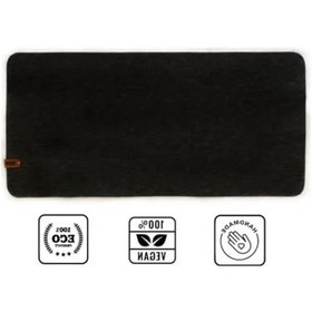 Resim Antrasit Renkli Keçe Mousepad 50x100 Cm - Büyük Boy 