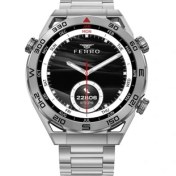 Resim Ferro Gümüş Çelik Kordon Akıllı Kol Saati FSW1115A-A 