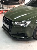 Resim Audi A3 Lip 2013-2016 8v Hb Sedan Ön Lip Piano Black 