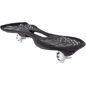 Resim Decathlon Yeni Nesil - Waveboard 2 Tekerlekli Kaykay Siyah Beyaz 