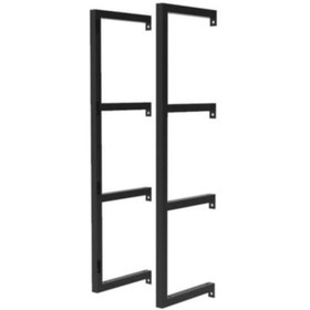 Resim Abronya Duvar Kitaplığı Metal Raf Bareti Dekoratif Dergilik Standı 