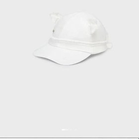 Resim Kız Bebek Beyaz Şapka 10417-059 Beyaz 