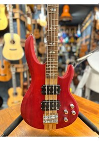 Resim B04- Rd 4 Telli Aktif Bass Gitar Kırmızı Renk 