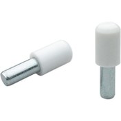 Resim Ayder Beyaz 5 mm Plastik Başlı Metal Raf Pimi (AY-A1807) 
