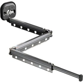 Resim UltraNova Alüminyum Vakumlu Modern Çamaşır Kurutma Askılığı 126cm Metalik Renk 