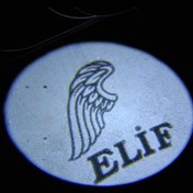 Resim Home Kanatlı Kişiye Özel İsimli Pilli Kapı Altı Logo 2'li - Montajsız Oto Aksesuar 