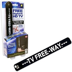 Resim BulbHead'den TV Free-Way Taşınabilir Dijital Anten ile Net Televizyon alın 