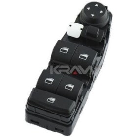 Resim Mcar An3516 Cam Açma Anahtarı Ön Sol Perdeli Katlanmaz Arka Güneşlik Bmw F10 F30 F80 F06 F06 61319218481 