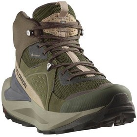 Resim Salomon L47697800 Elixir Mid Gtx Erkek Outdoor Ayakkabı Yeşil 