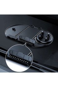 Resim OTO SÜSLEN İSTANBUL Araç İçi Çok fonksiyonlu Kaydırmaz Ped Telefon Tutucu Numaratör 