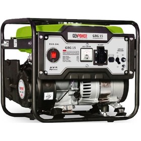 Resim Genpower Gbg 15 Model 1.5 Kva Benzinli Ipli Portatif Jeneratör 
