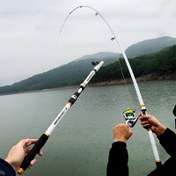 Resim 1 Beyaz Orta Aksiyon Yetişkin Spinning Olta Çubuğu - Karbon Fiber & Fiberglas, Taşınabilir & Hassas Trolling Çubuğu, Tatlısu & Tuzlu Su için, Sevgililer Günü, Şükran Günü, Noel, Cadılar Bayramı, Baba Günü için İdeal Hediye 