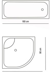 Resim Zethome Banyo Perdesi 1x180x200 Tek Kanat Duş Perdesi Halka Hediyeli Duşakabin Perdesi 5020 Yeşil 