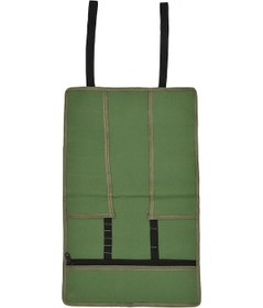 Resim Vkemall Penggong 168-4 Asker Yeşili El Tutan Sarılabilir Alet Çantası - Elektrikçi, Tesisatçı İçin Dayanıklı Malzeme 