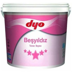 Resim Dyo Beşyıldız Tavan Boyası Beyaz 3.5 KG 