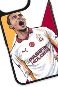 Resim Galatasaray Leroy Sane Gol Sevinci Cam Telefon Kılıfı - iPhone 16 Pro 
