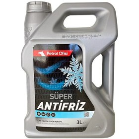 Resim Petrol Ofisi Süper Antifriz Yeşil 3 L 